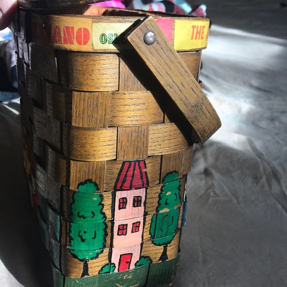 1956 autograph VINTAGE wood purse !! MUST SEE!! ❤️ - Picture 7 of 8